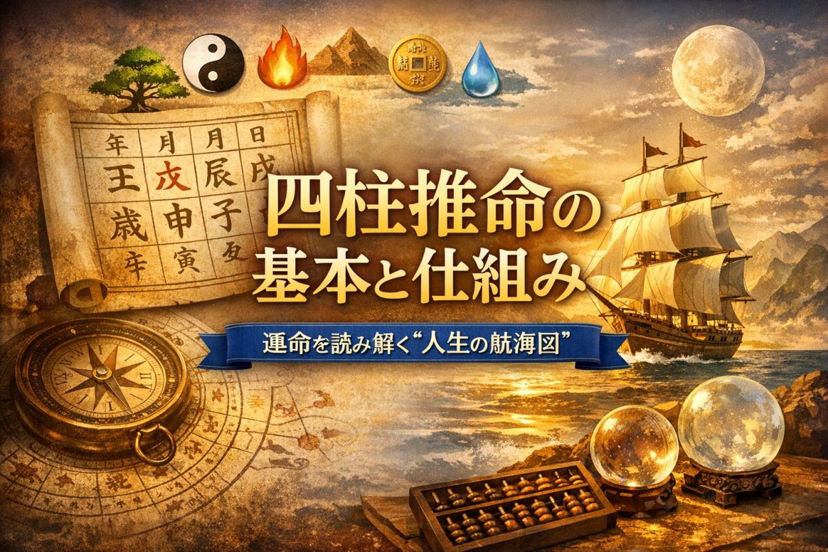 四柱推命とは？的中率の理由や命式の見方、空亡の過ごし方を解説